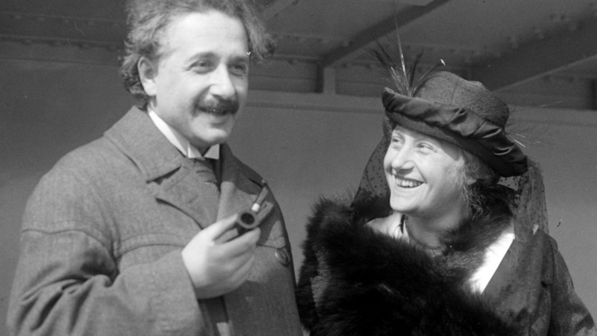 13. Albert Einstein et Elsa Löwenthal