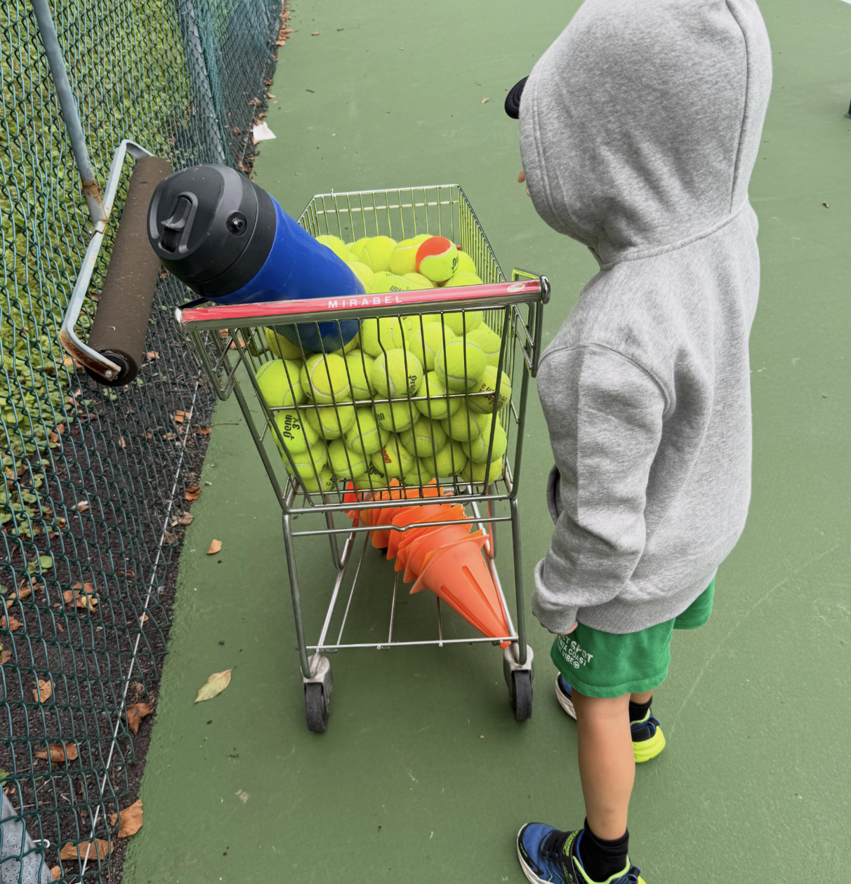 Mini et tennis