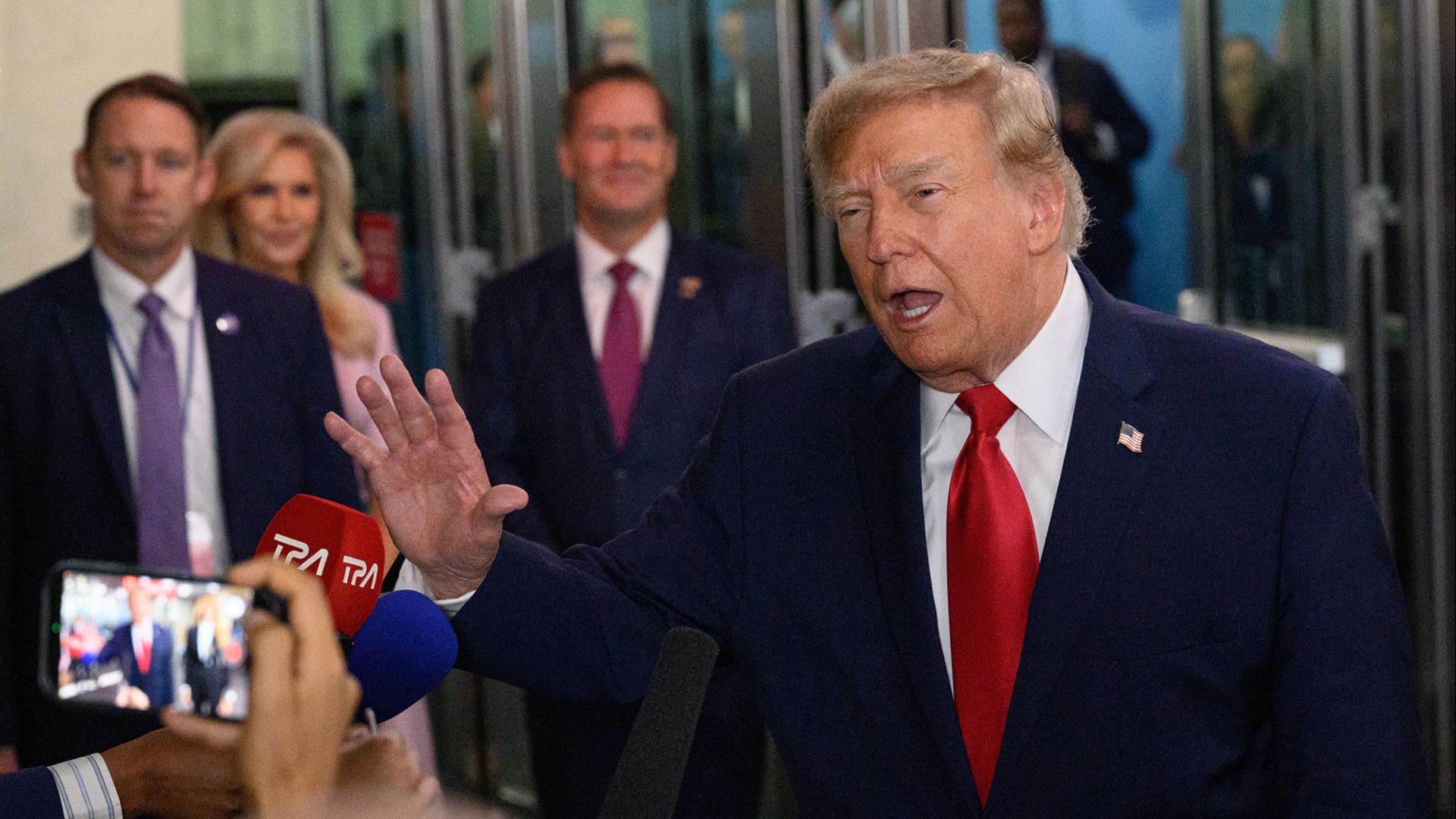 Trump Rages Over the Lawsuit