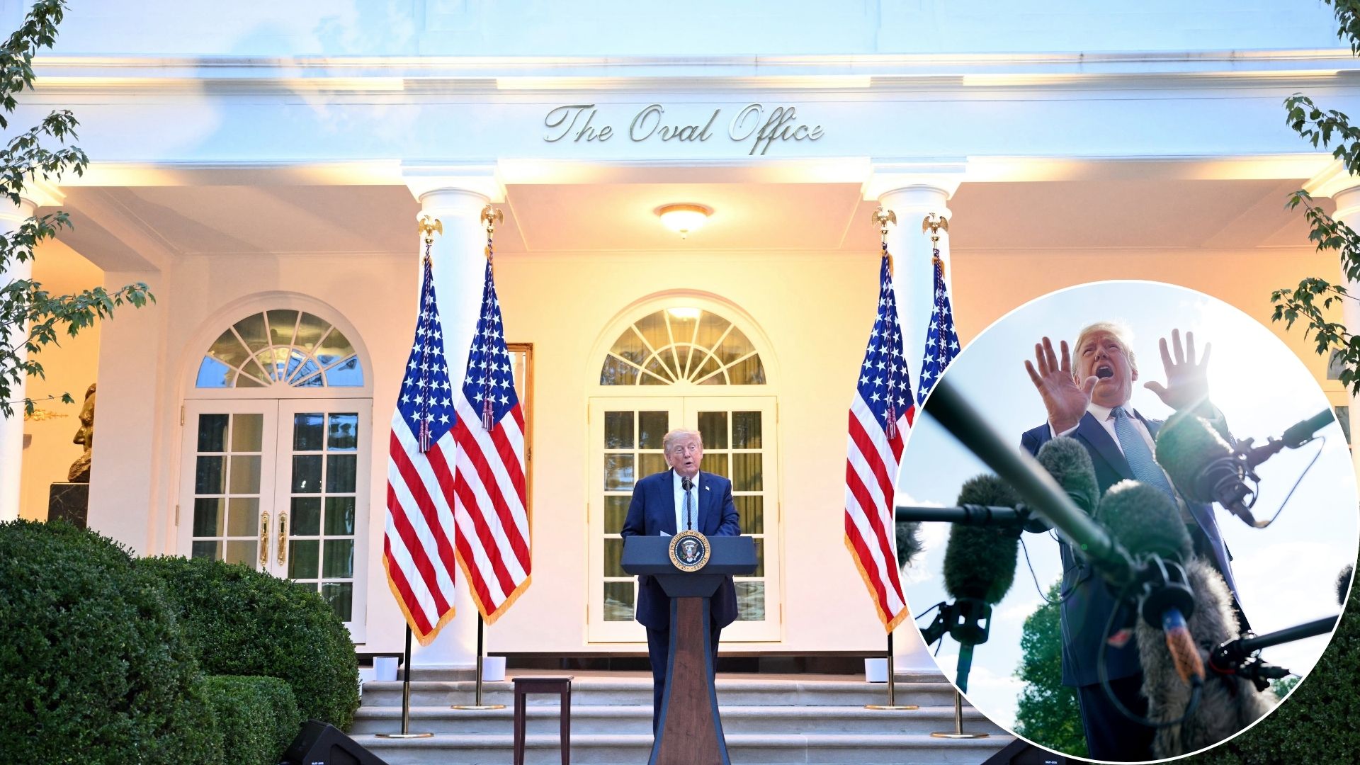 Trump Rages Against CNN, Politico and MS NOW as They Sue Over White House Ban
