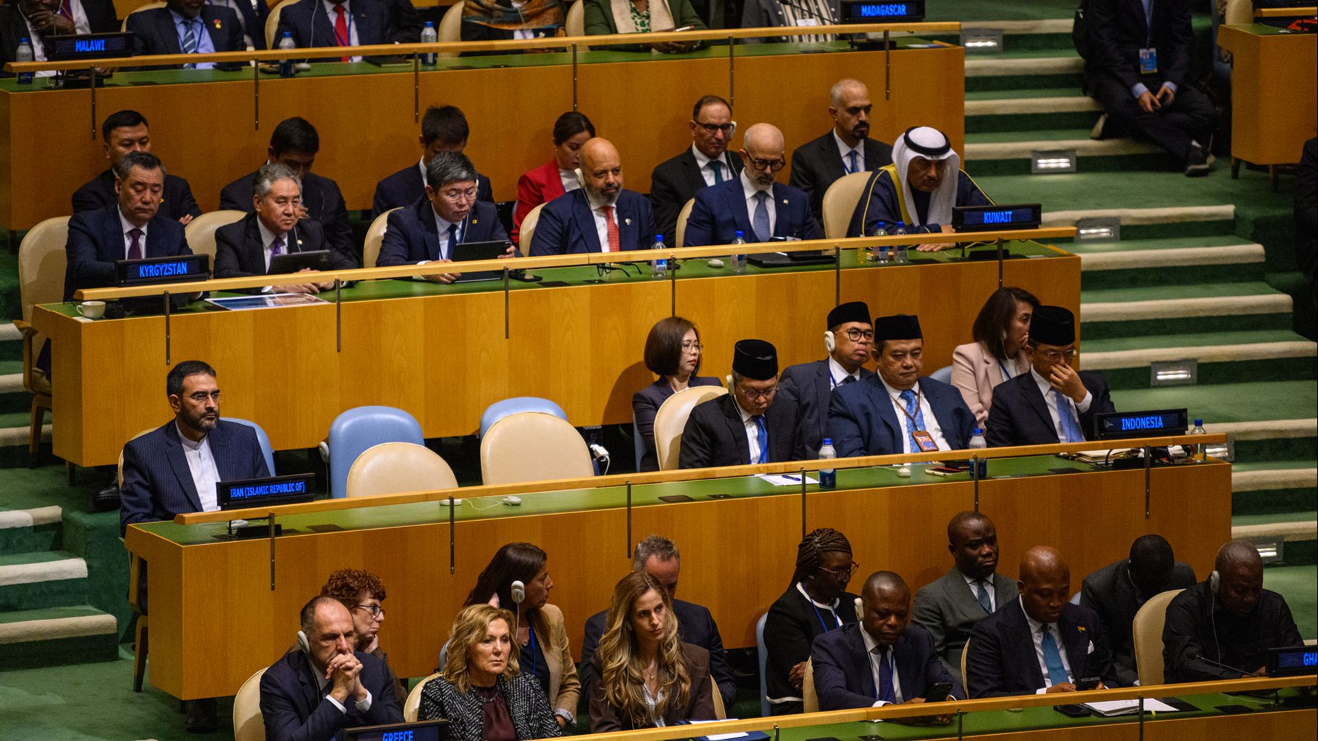 Iranian Representatives Head for the Exit