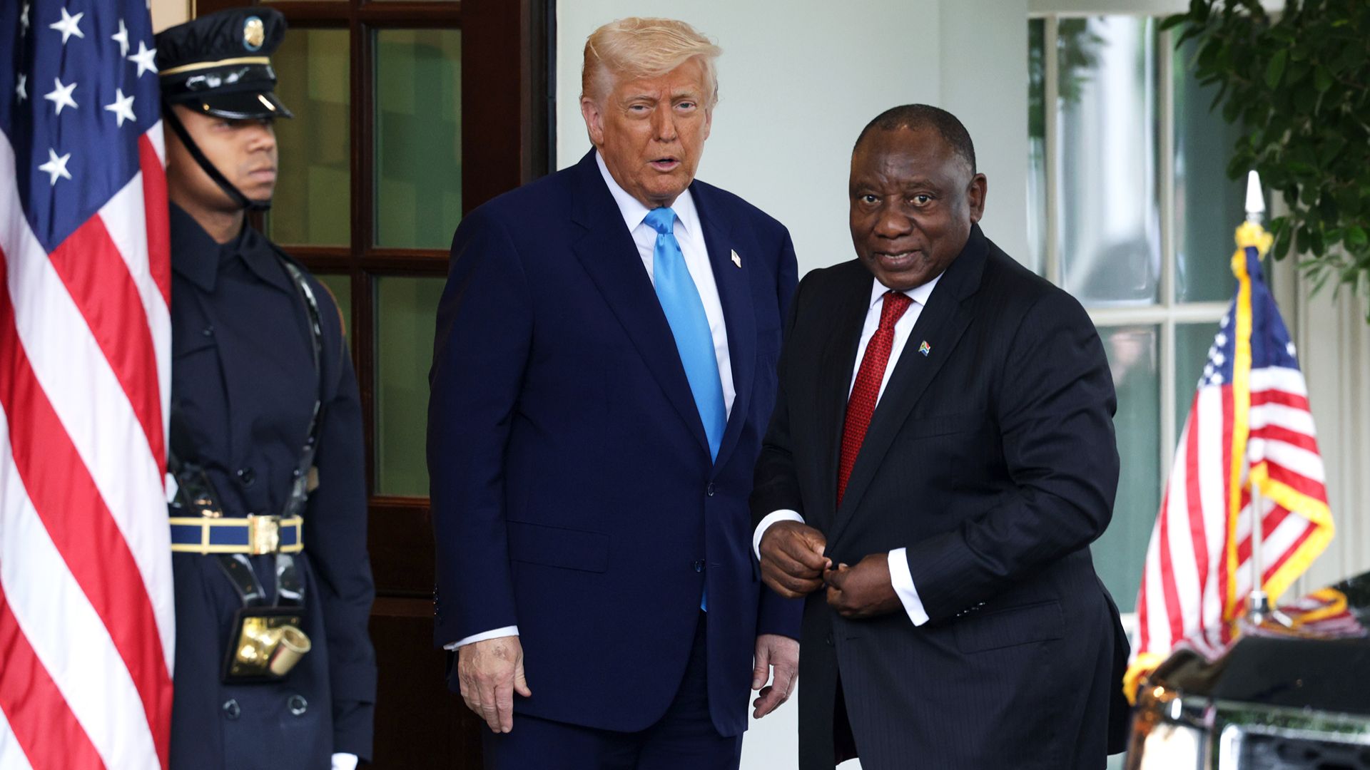 Trump Rejects Claims Race Drives the Policy