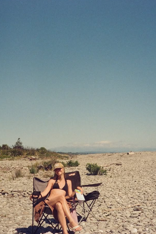 Sur la plage