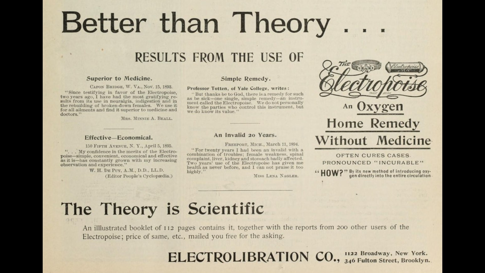 14. The $25 Electropoise Was Just Sand In A Tube
