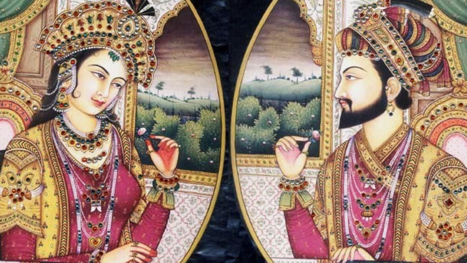 3. Shah Jahan et Mumtaz Mahal