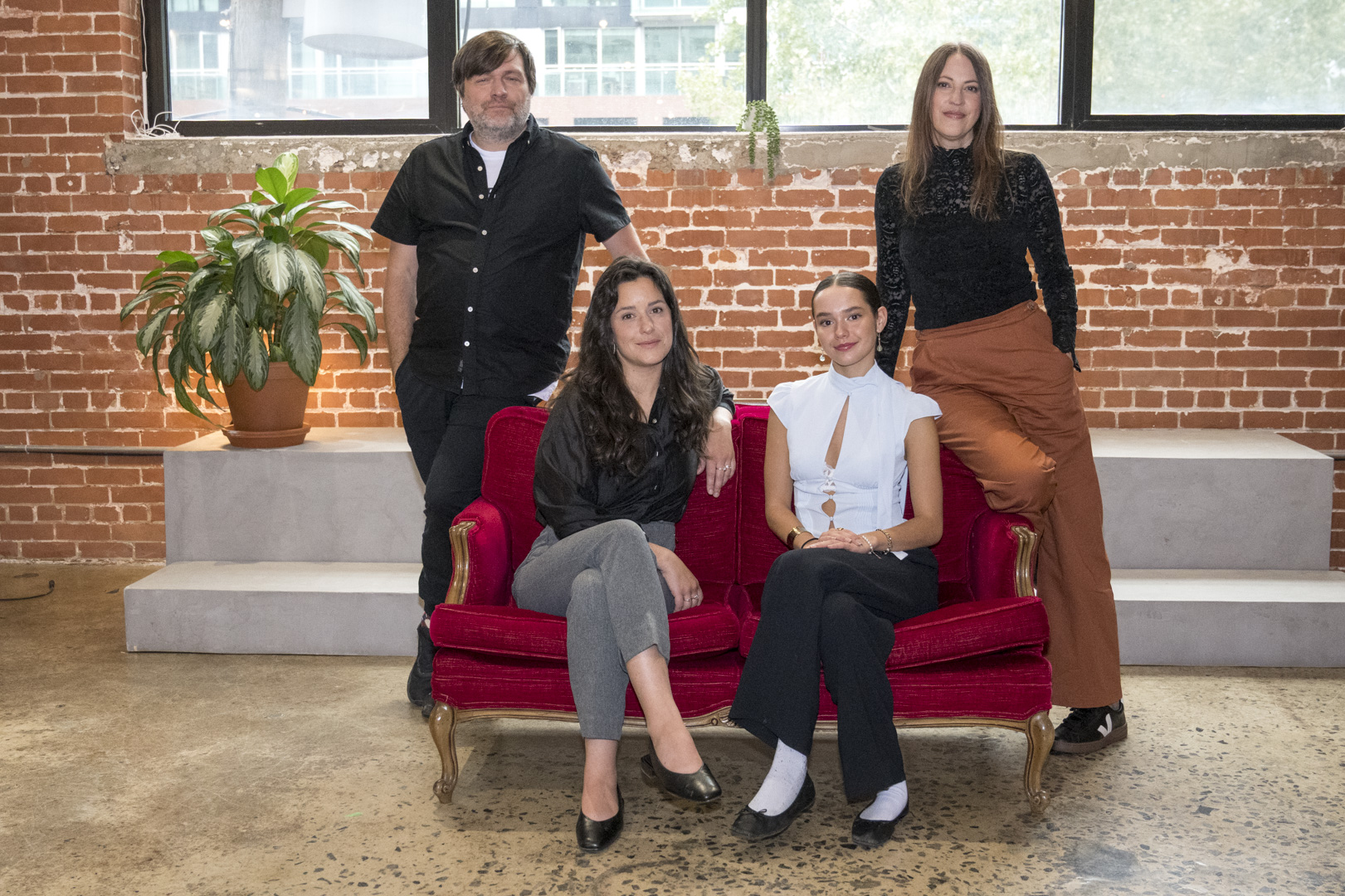 <strong>Rafaël Ouellet</strong>, <strong>India Desjardins</strong>, <strong>Virginie Fortin</strong>, <strong>Jade Brind’Amour</strong>