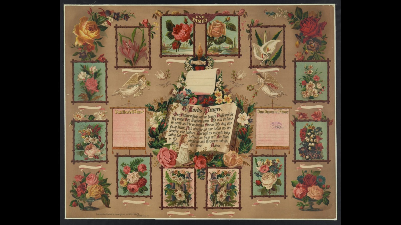 18. Currier And Ives Sold A Family Tree You Could Frame