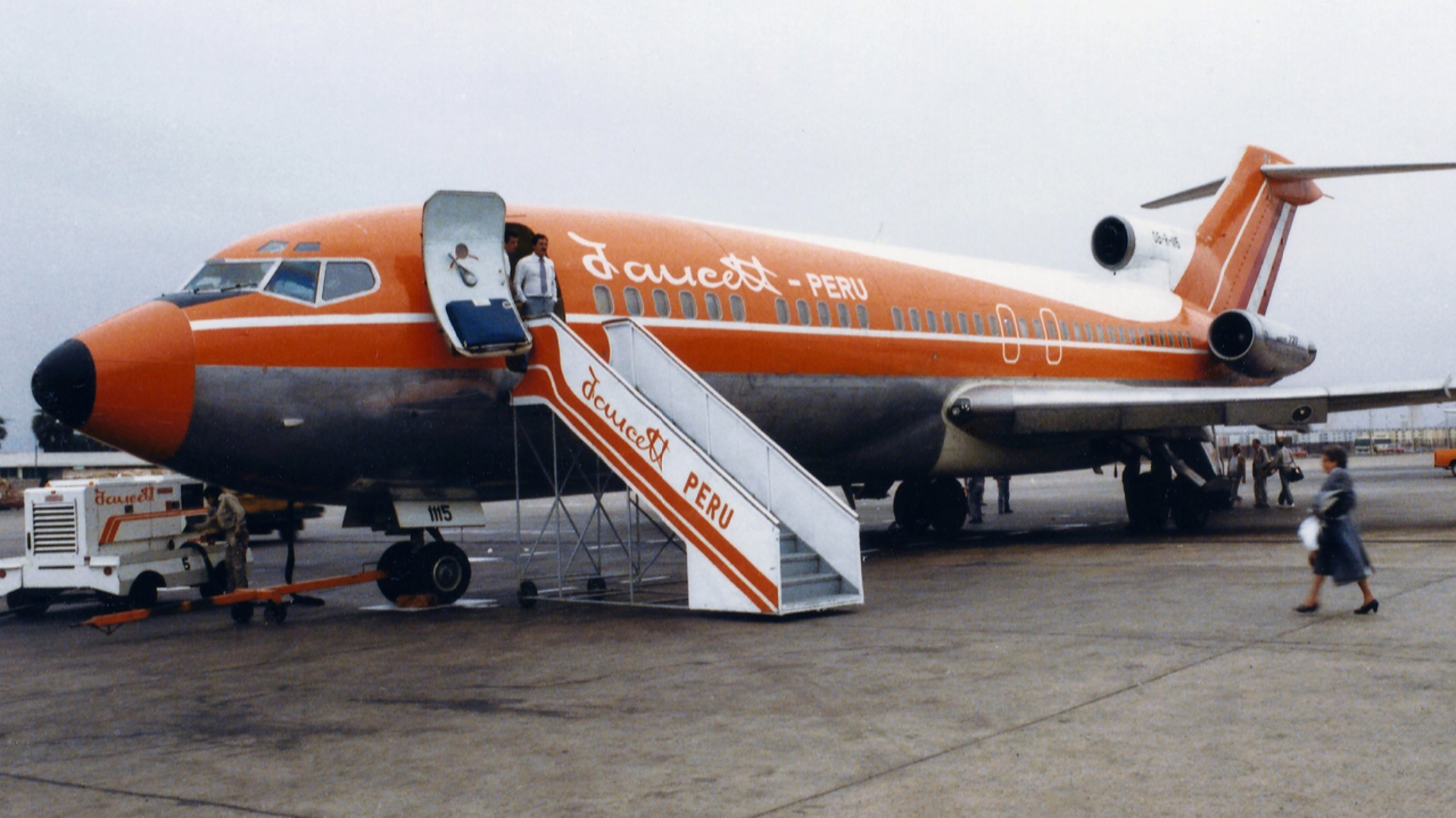 13. Le Boeing 727 de Faucett Perú
