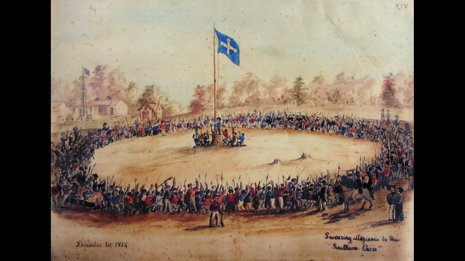 16. Gold Miners Raised A Flag Against An Empire