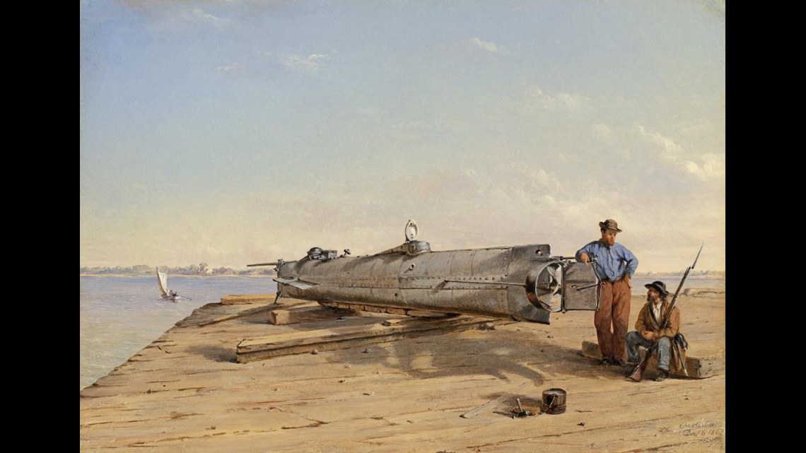 20. The Hunley's Crew Died At Their Posts, Not Slowly