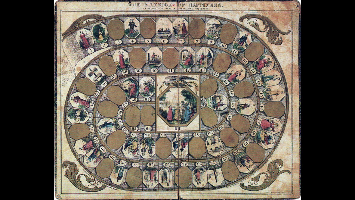 7. America's First Mass-Produced Board Game Punished Drunkards