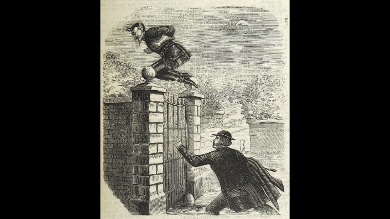 3. « Spring-Heeled Jack » était un agent de Panic, pas un monstre