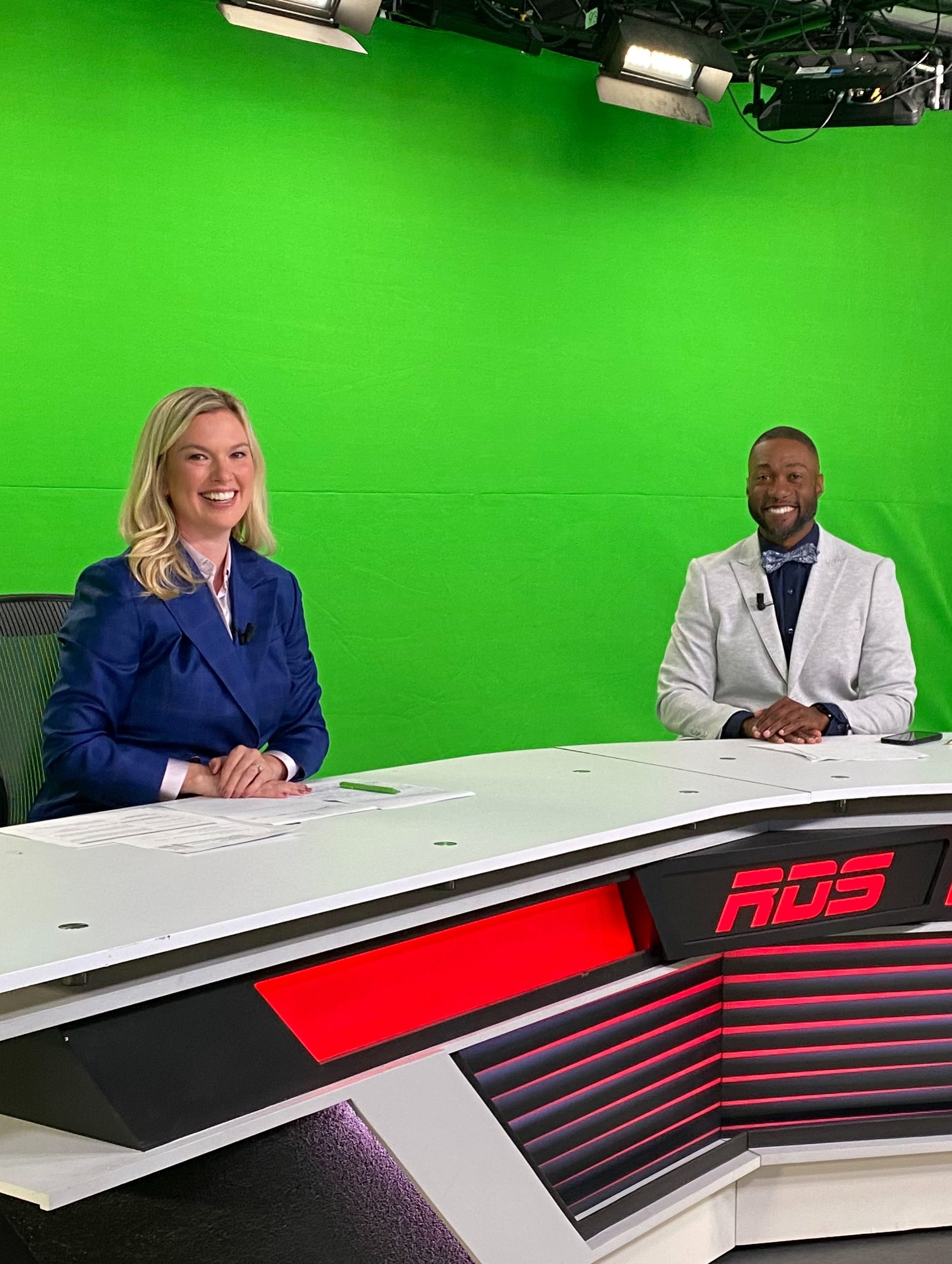 Retour dans les studios de RDS pour Geneviève Tardif