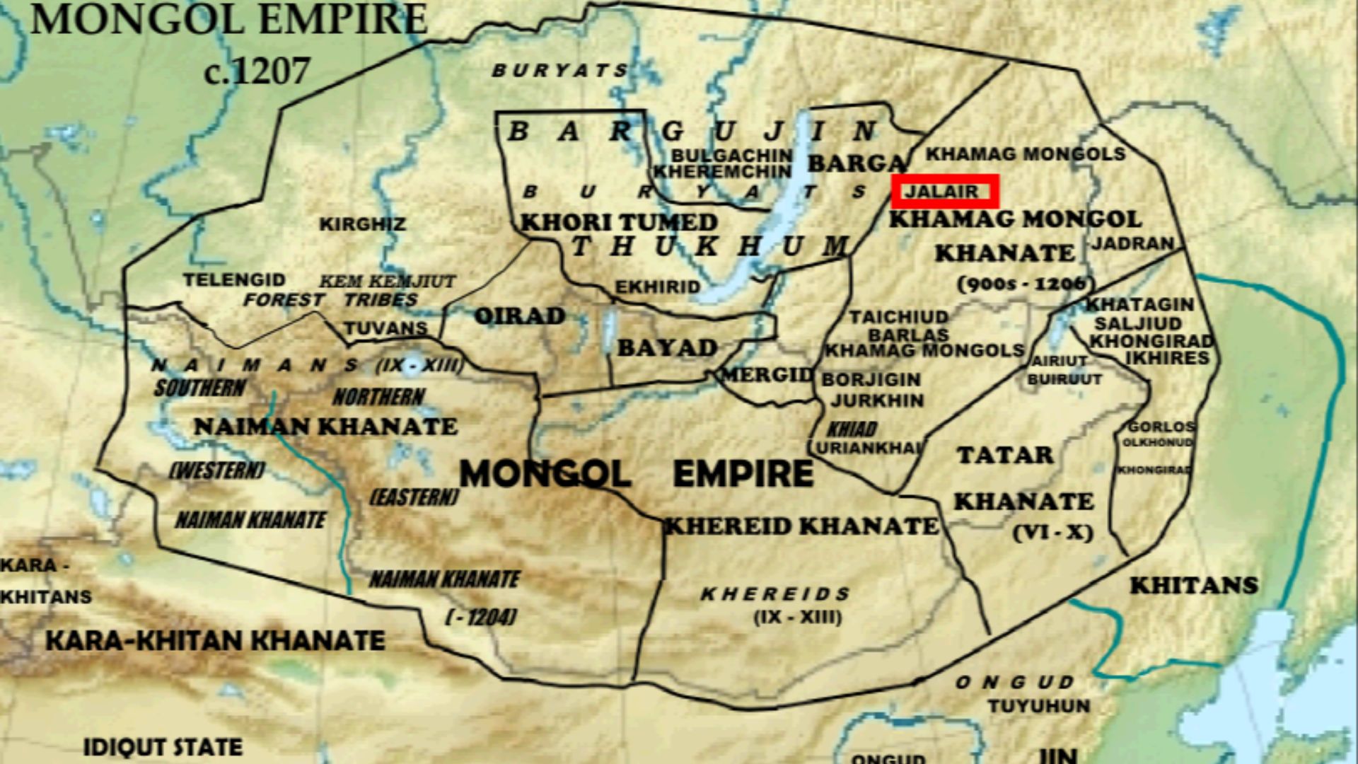 1. Il a unifié les tribus mongoles