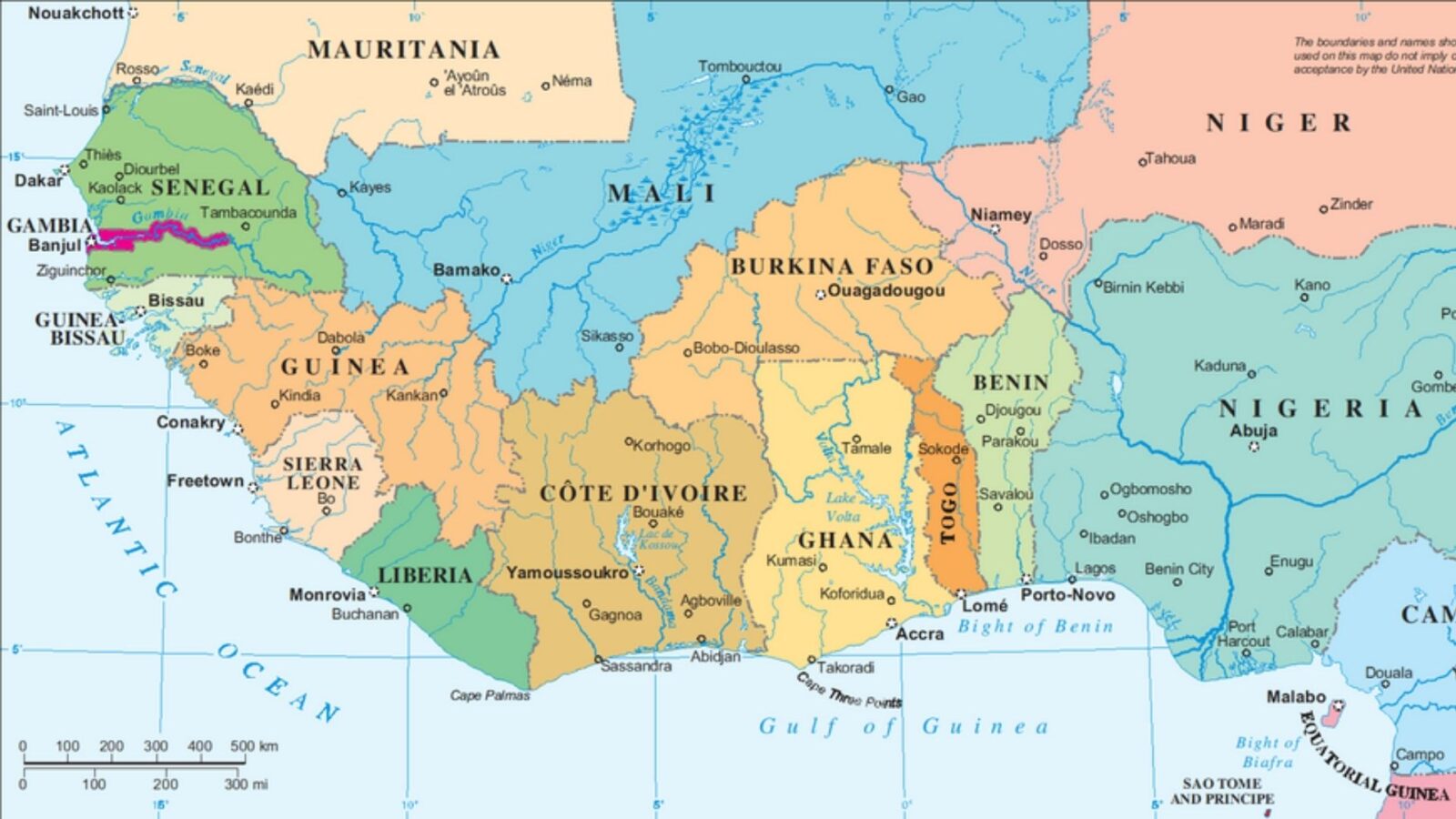 5. Son empire s'étendait sur près de 2 000 miles à travers l'Afrique de l'Ouest