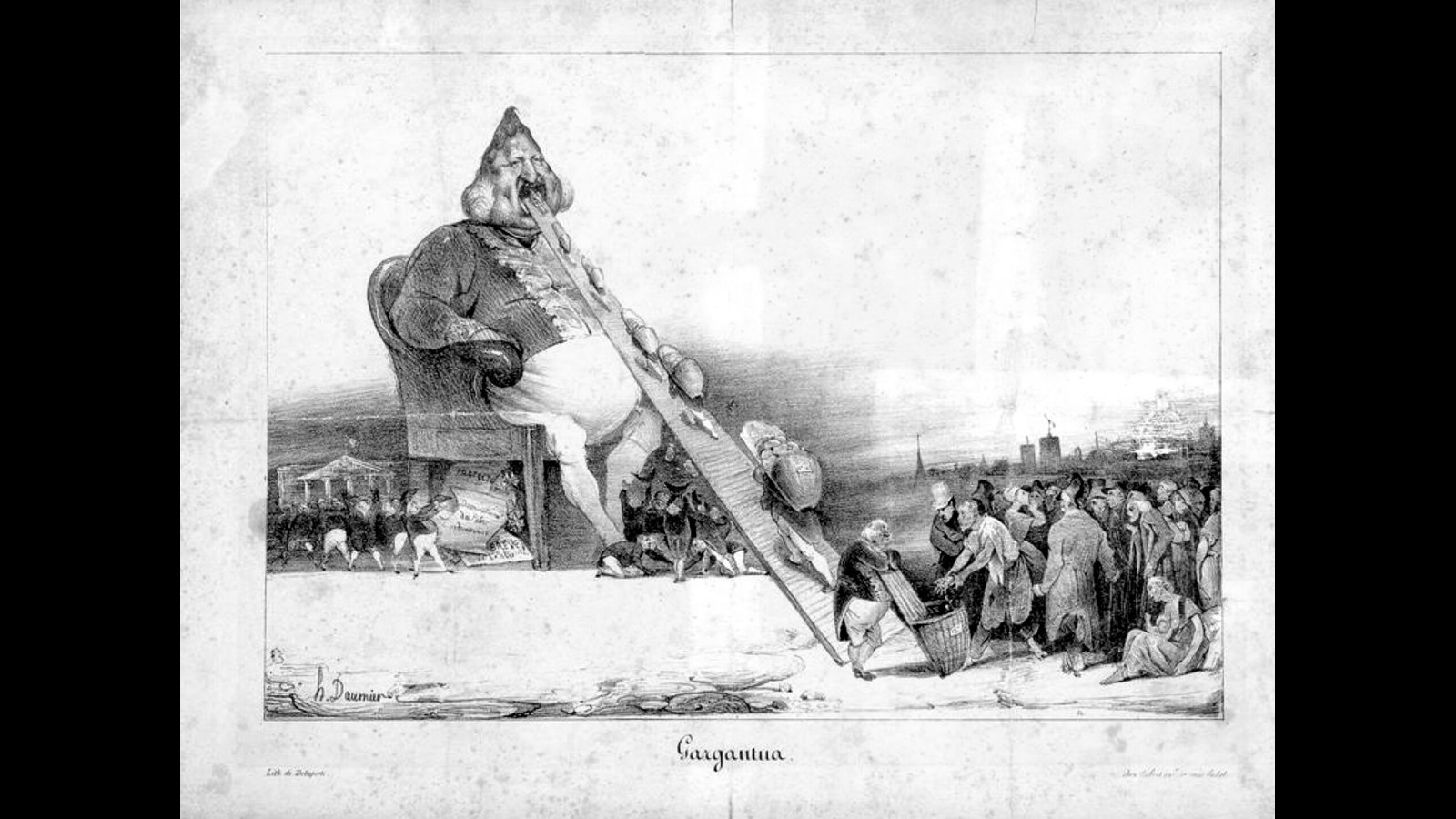 8. Daumier Draws A King On A Toilet, Then Goes To Prison