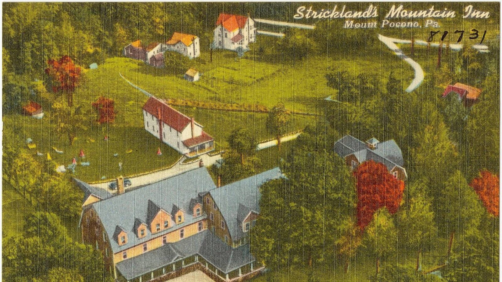 4. Les Poconos ont misé sur le romantisme avant de se lancer dans la vente de baignoires originales
