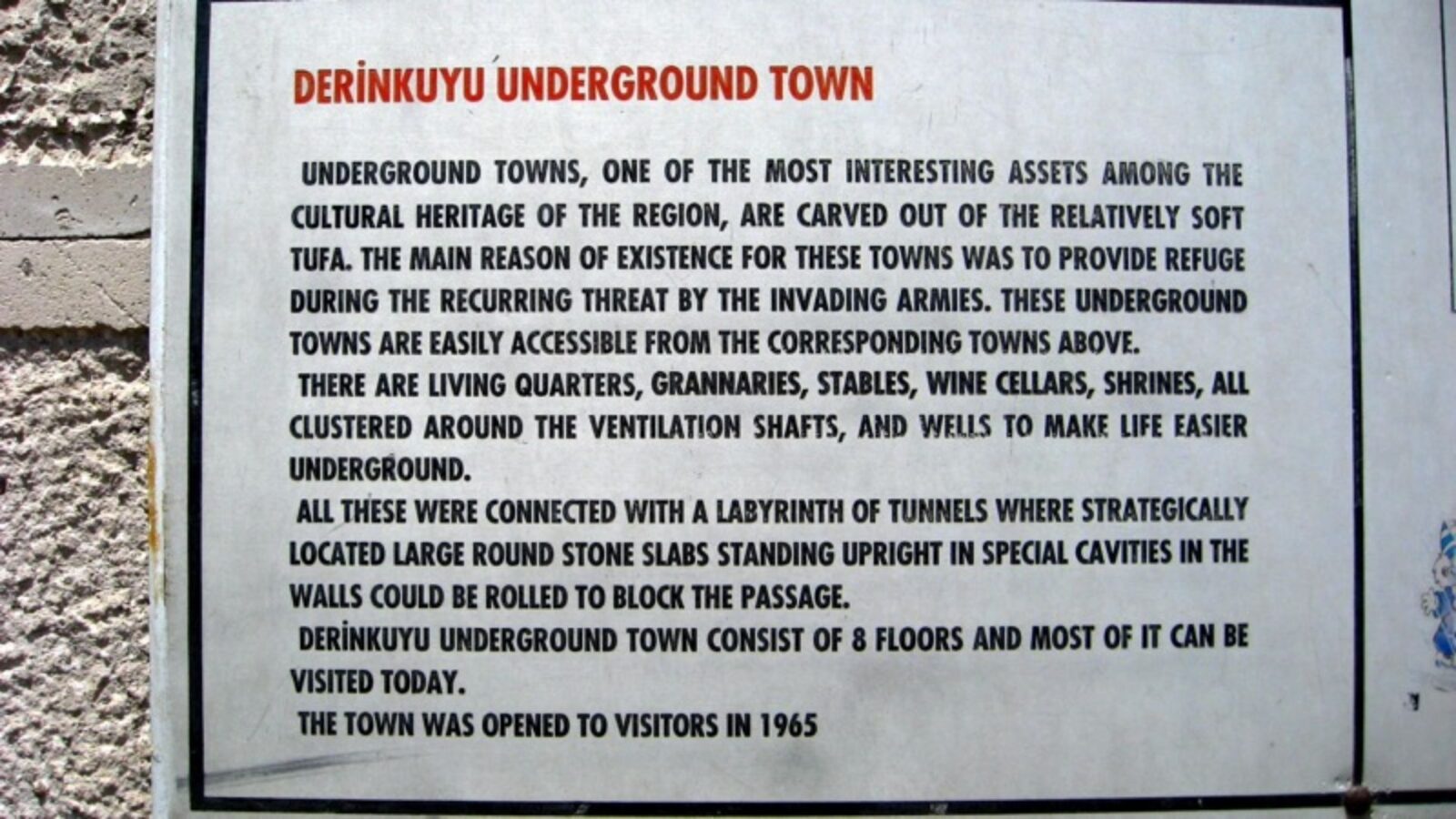 6. The Whole Area Is A Protected Heritage Site