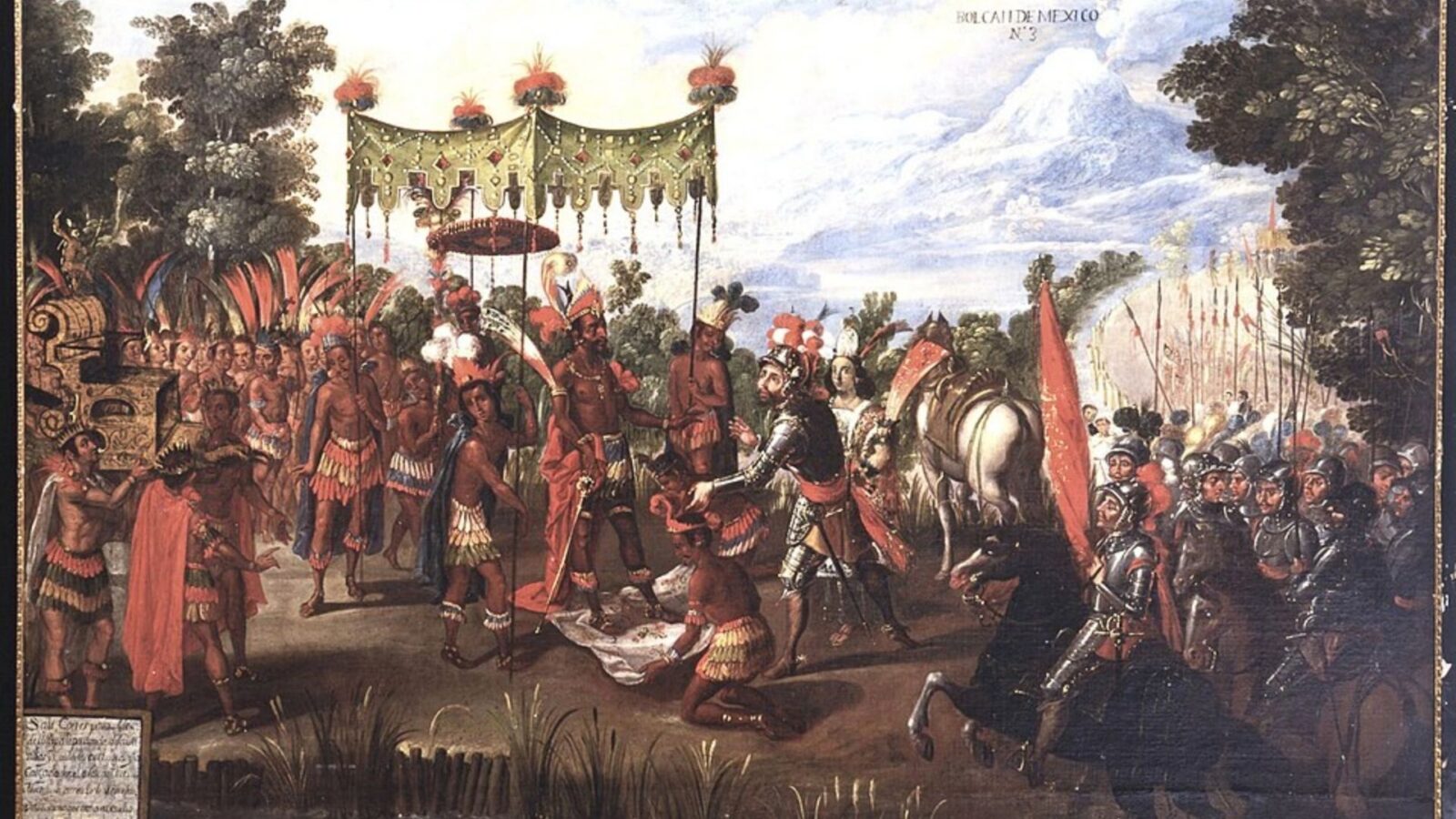 8. Moctezuma II a autorisé Cortés à entrer dans Tenochtitlan