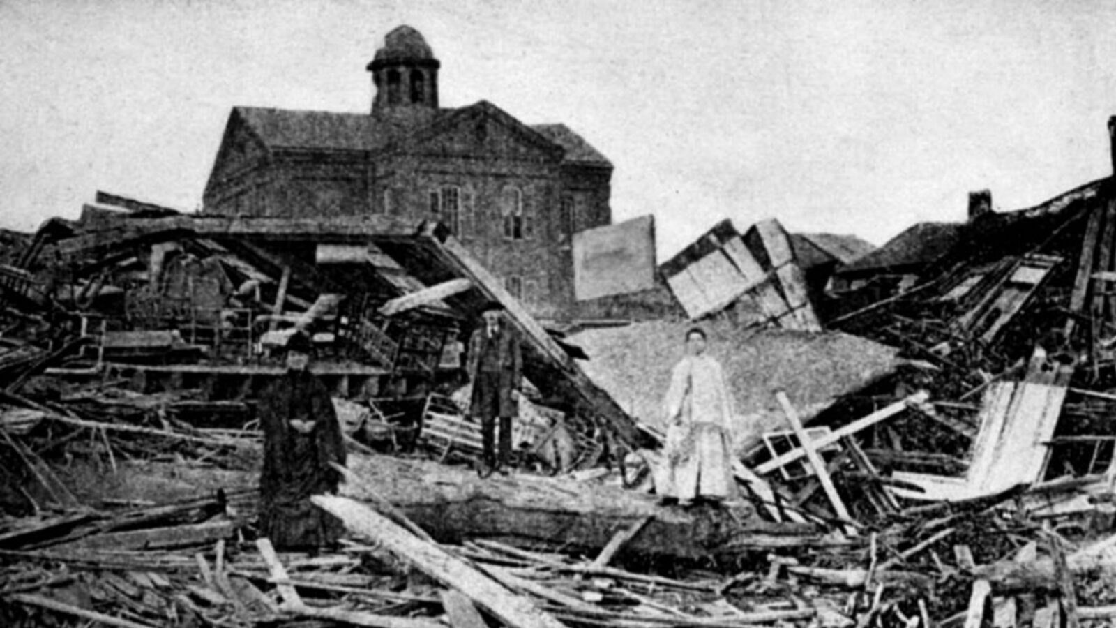 7. Galveston Was Leveled By A Hurricane Nobody Saw Coming