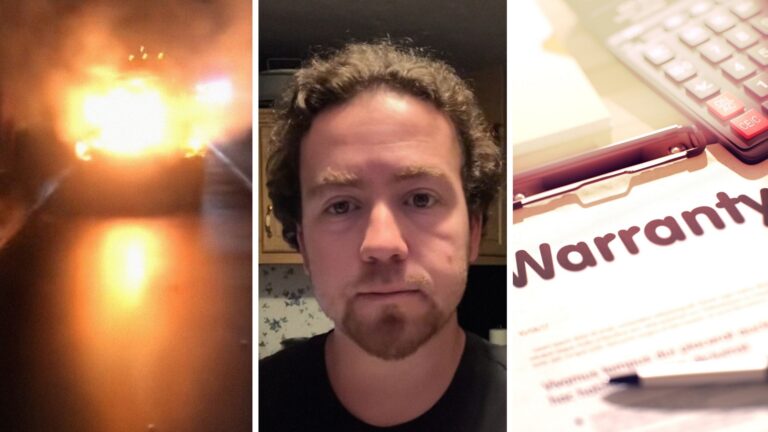 Man Drives On California Highway In Hyundai. Then It Catches Fire. Then He Tries To Make A Warranty Claim: ‘They Will Nitpick’