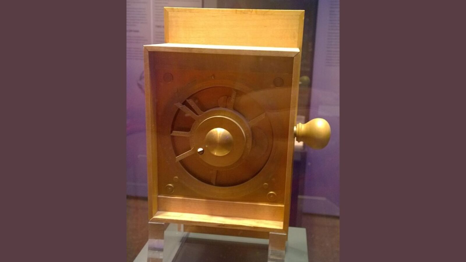 11. Wright Actually Builds A Working Brass Version Of The Planet Gears
