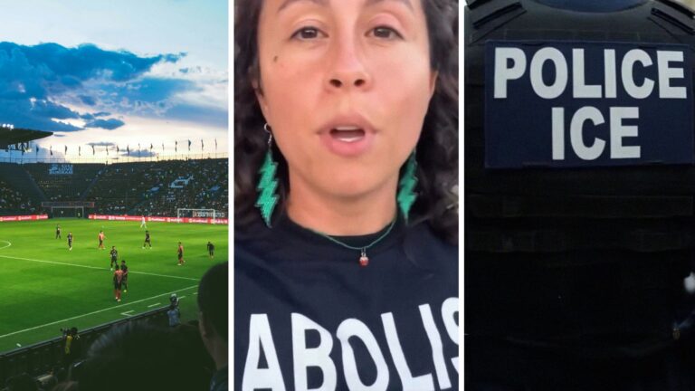 Texas woman goes to pro sports game in Austin. Then she gets kicked out for wearing ‘Abolish ICE’ T-shirt: ‘We need more of this’