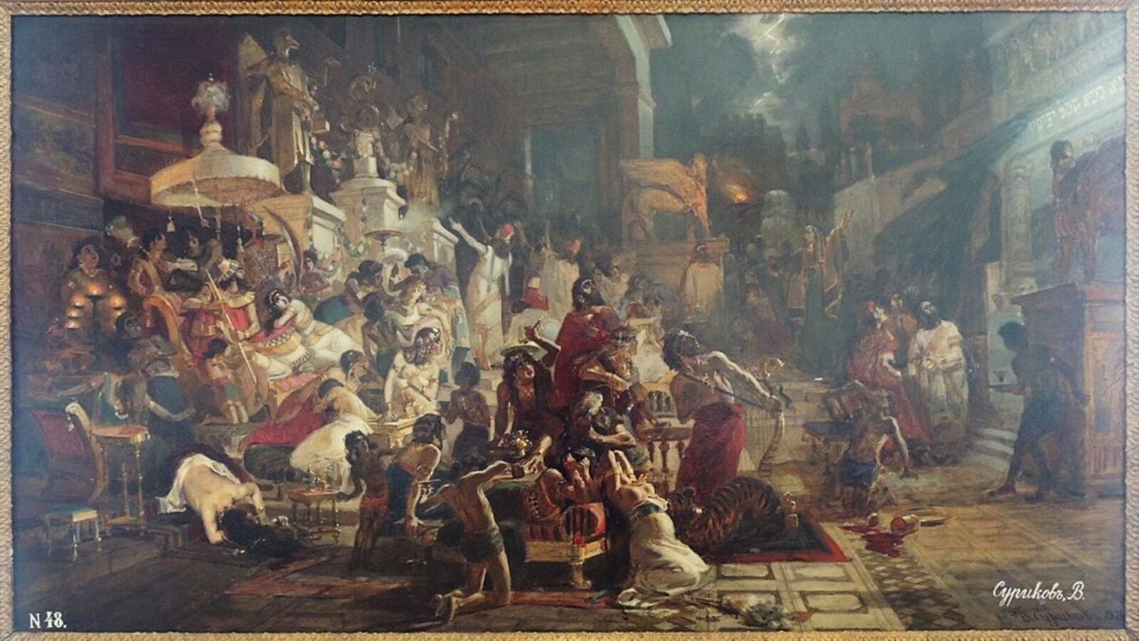 16. Belshazzar's Feast Gave Us "The Writing On The Wall"