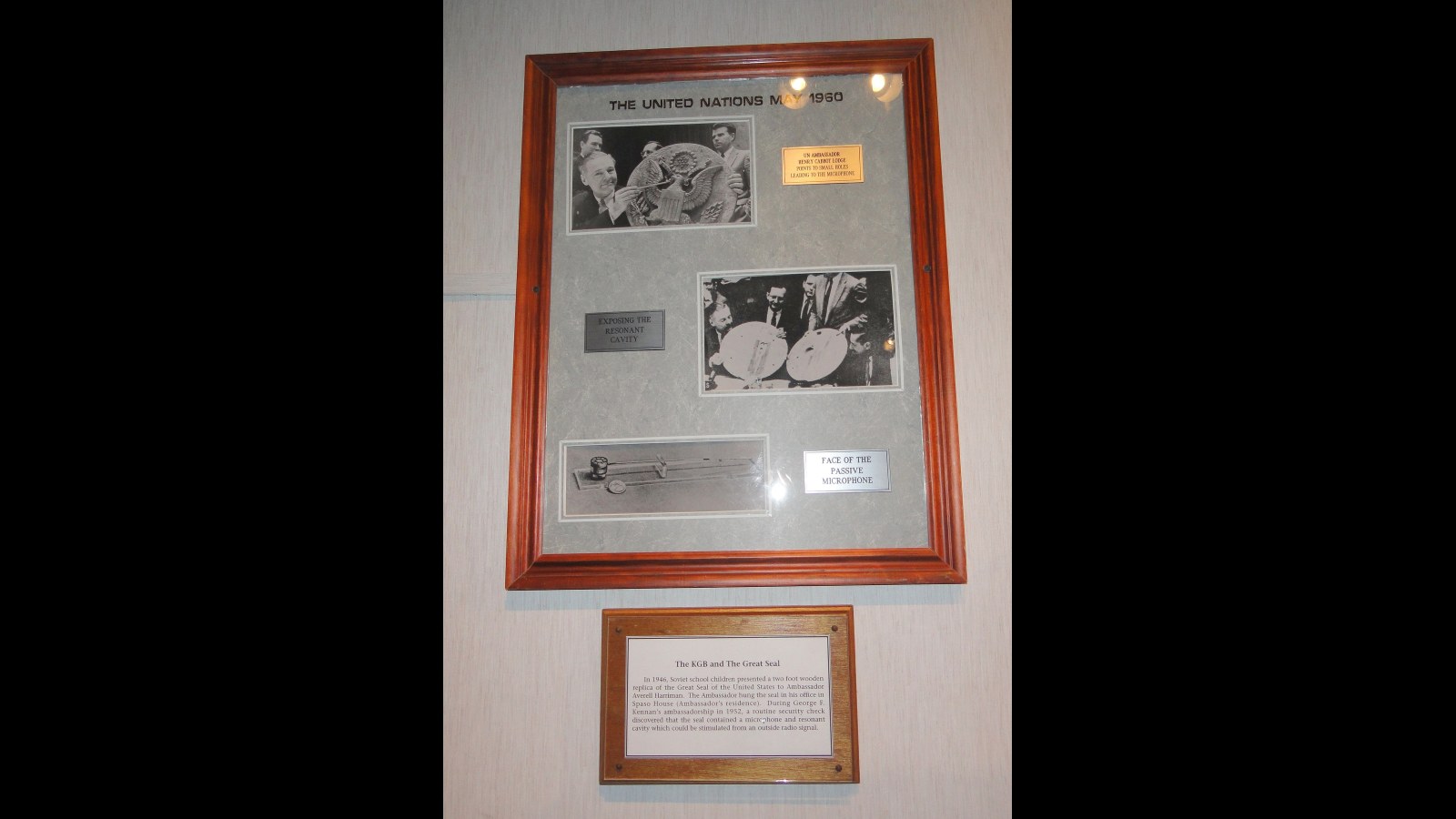 20. The Wooden Seal That Bugged An Embassy For Seven Years