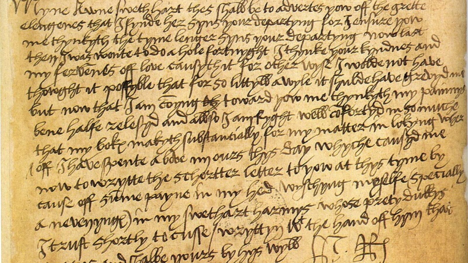 1. Dix-sept lettres d'Henri à Anne ont été conservées jusqu'à aujourd'hui