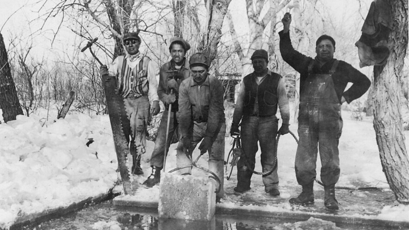 13. Ice Helpers Hauled 50-Pound Blocks Up Tenement Stairs By Hand