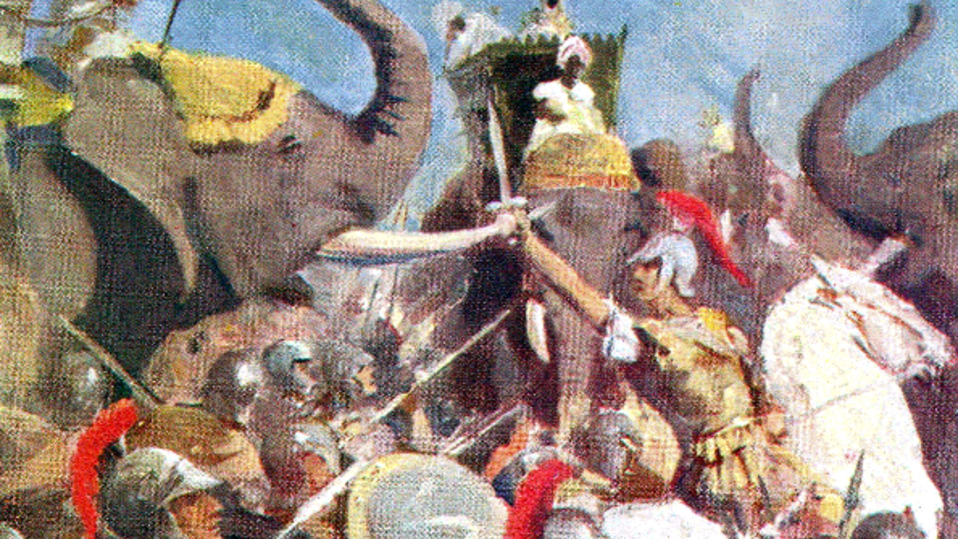 20. Il a vaincu le roi Porus