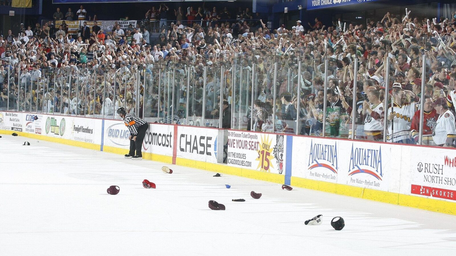 15. Free Hats Turned A Three-Goal Game Into A 'Hat Trick'