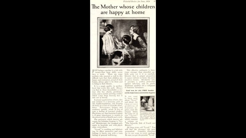 5. Lysol Sold 'Feminine Hygiene' To Dodge The Law