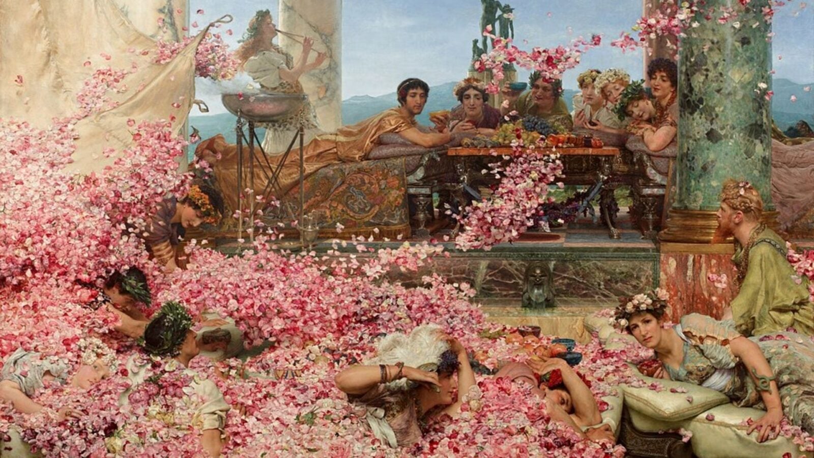 19. Elagabalus Supposedly Smothered Dinner Guests With Rose Petals