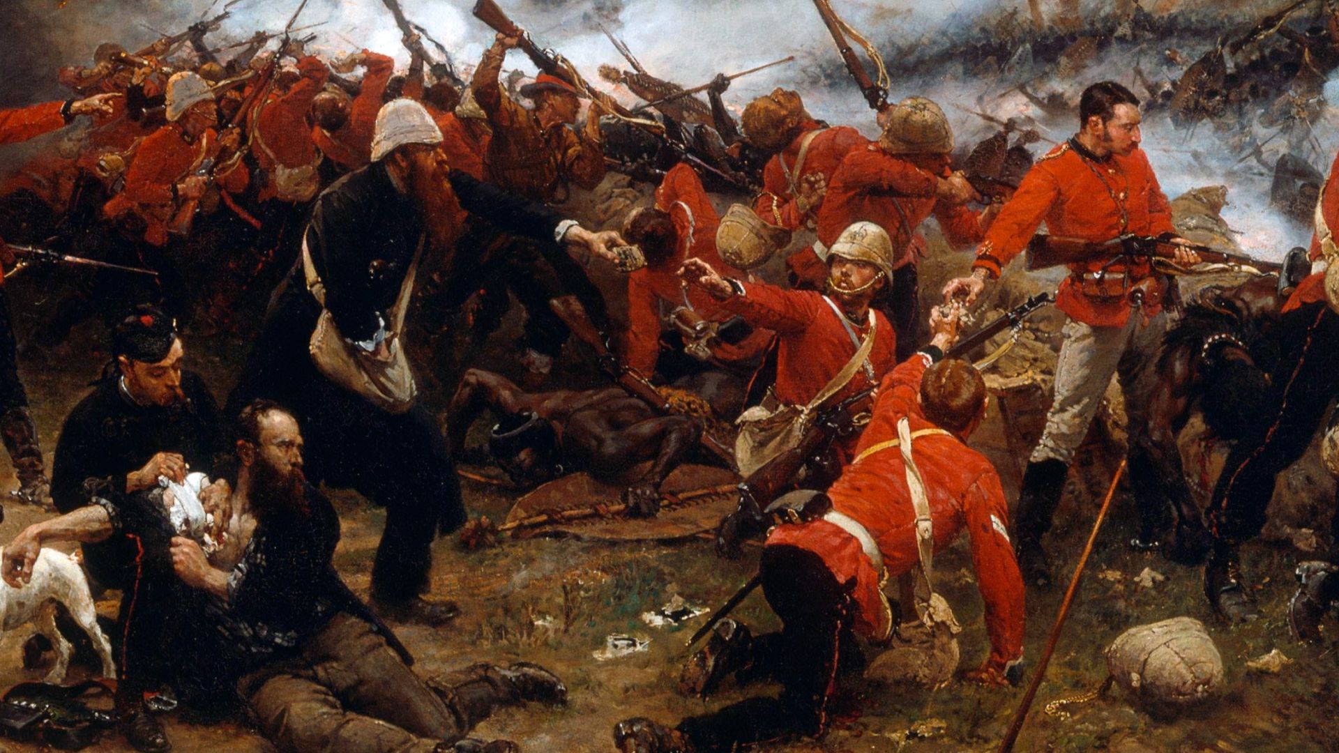19. Bataille de Rorke’s Drift, 1879