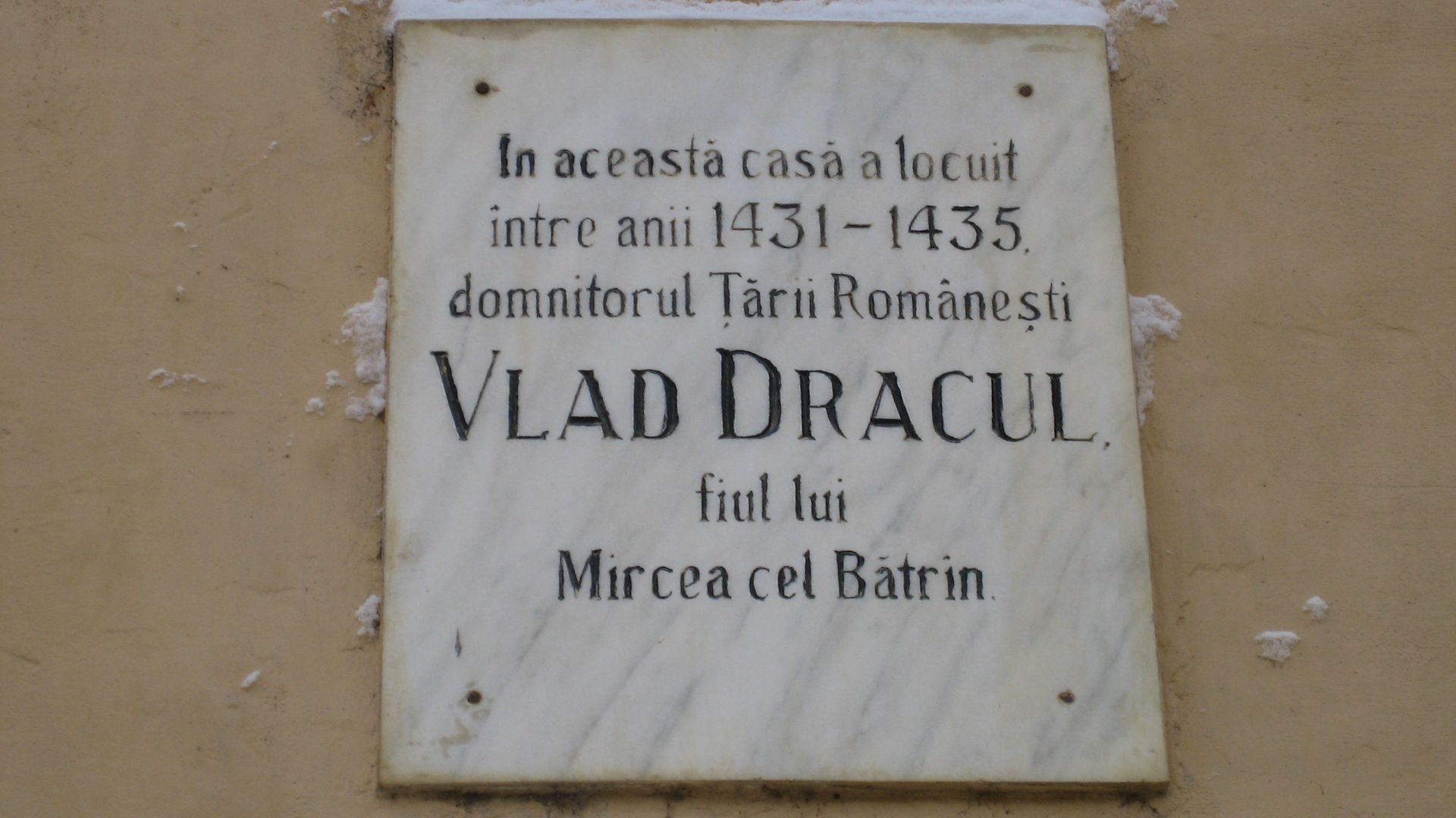 1. Son vrai nom de famille était Dracula