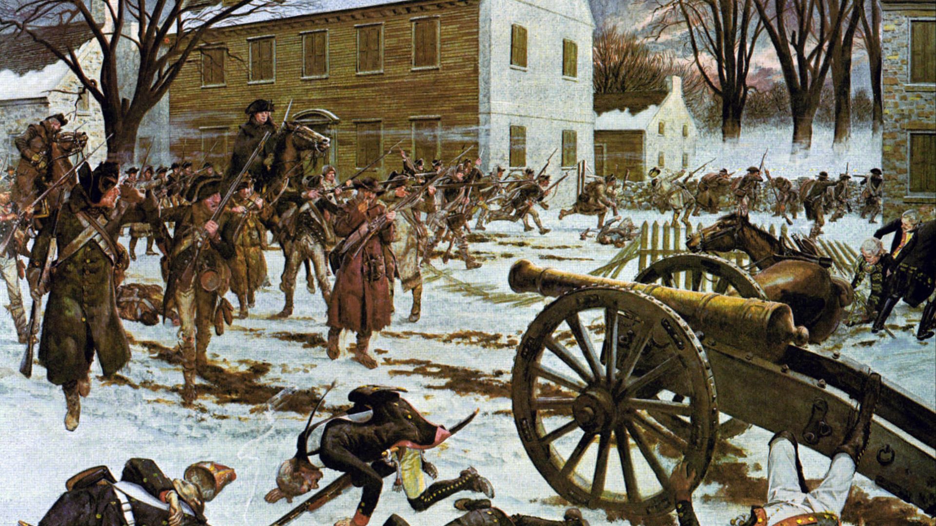 12. Bataille de Trenton, 1776