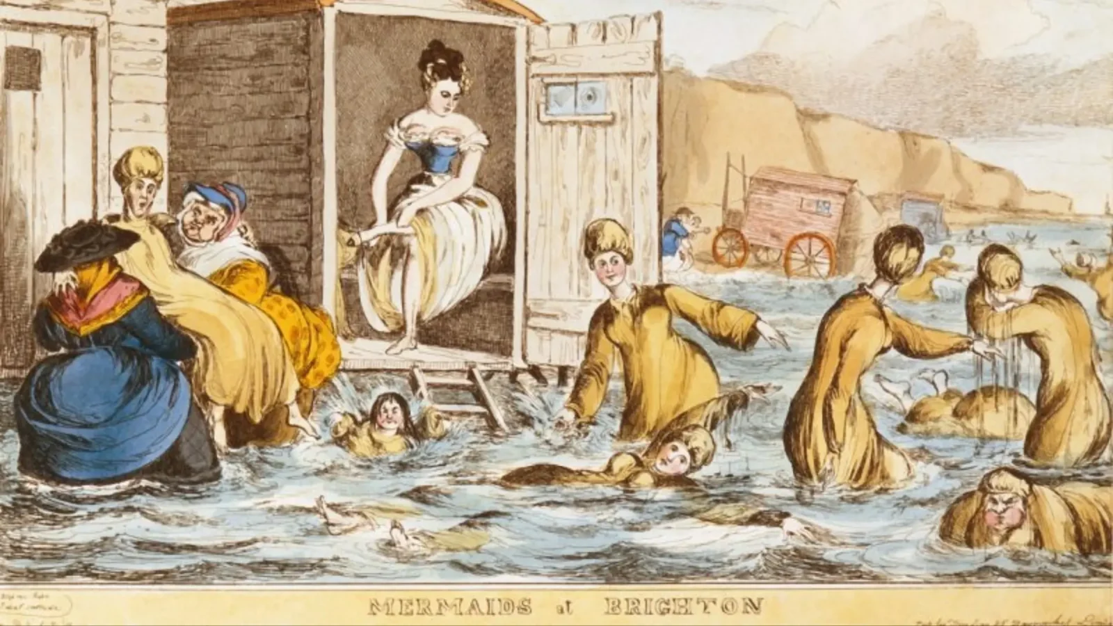 10. Les cabines de bain préservaient la pudeur de chacun