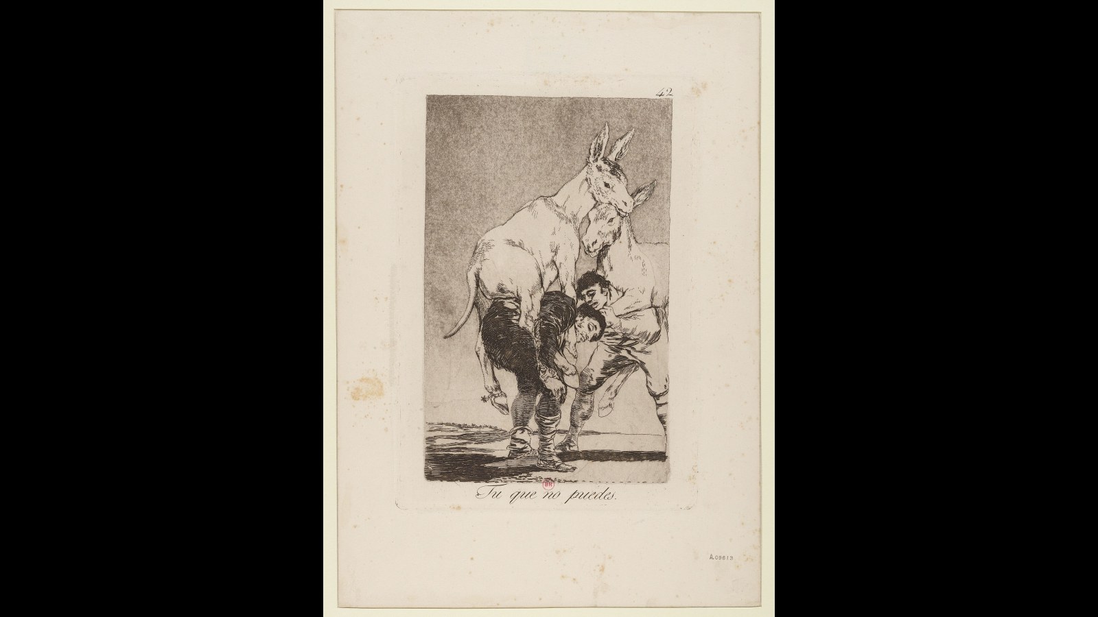 17. Goya Puts The Aristocracy On The Peasants' Backs