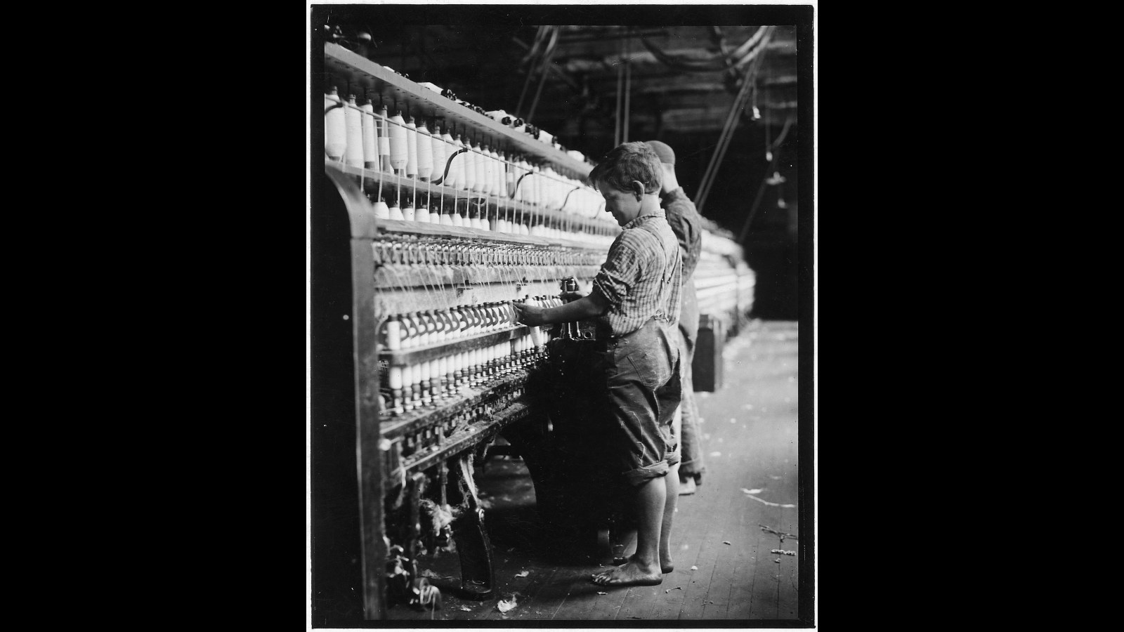 12. Doffers Raced Spinning Frames In Mills Thick With Cotton Dust