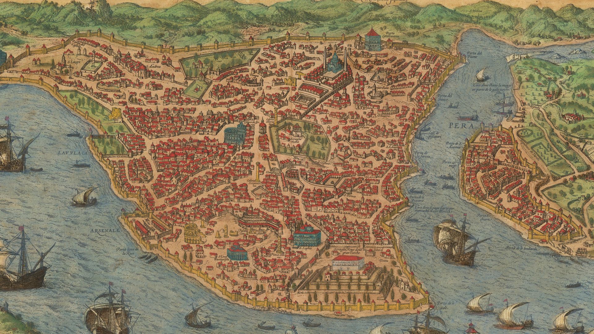 16. La Constantinople ottomane était une ville extrêmement cosmopolite