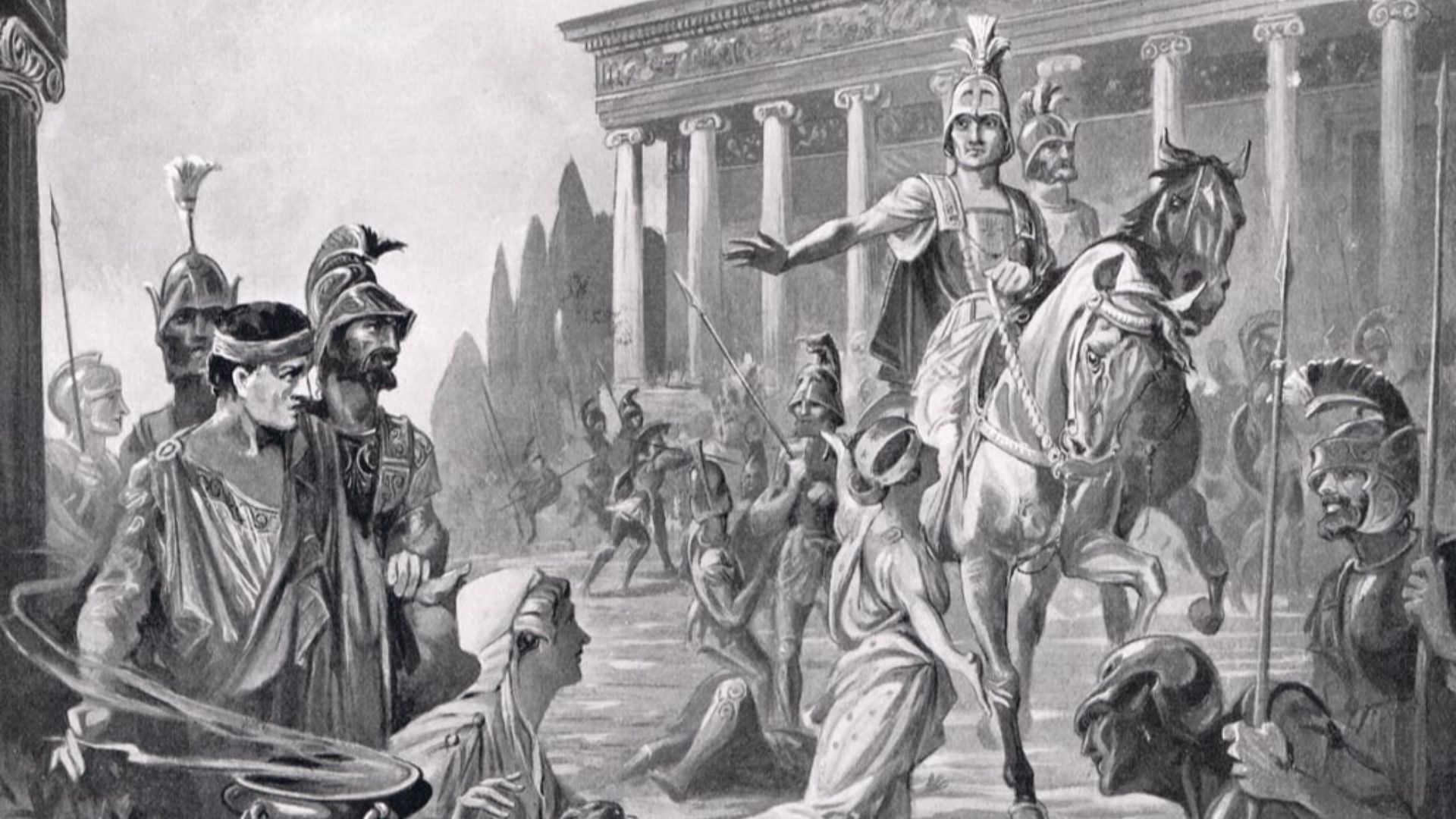 6. Il a réprimé la révolte de Thèbes