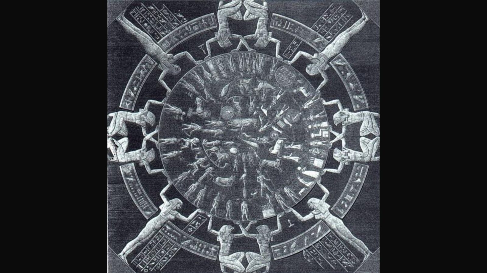 19. A Temple Ceiling In Egypt Still Shows The Ancient Zodiac