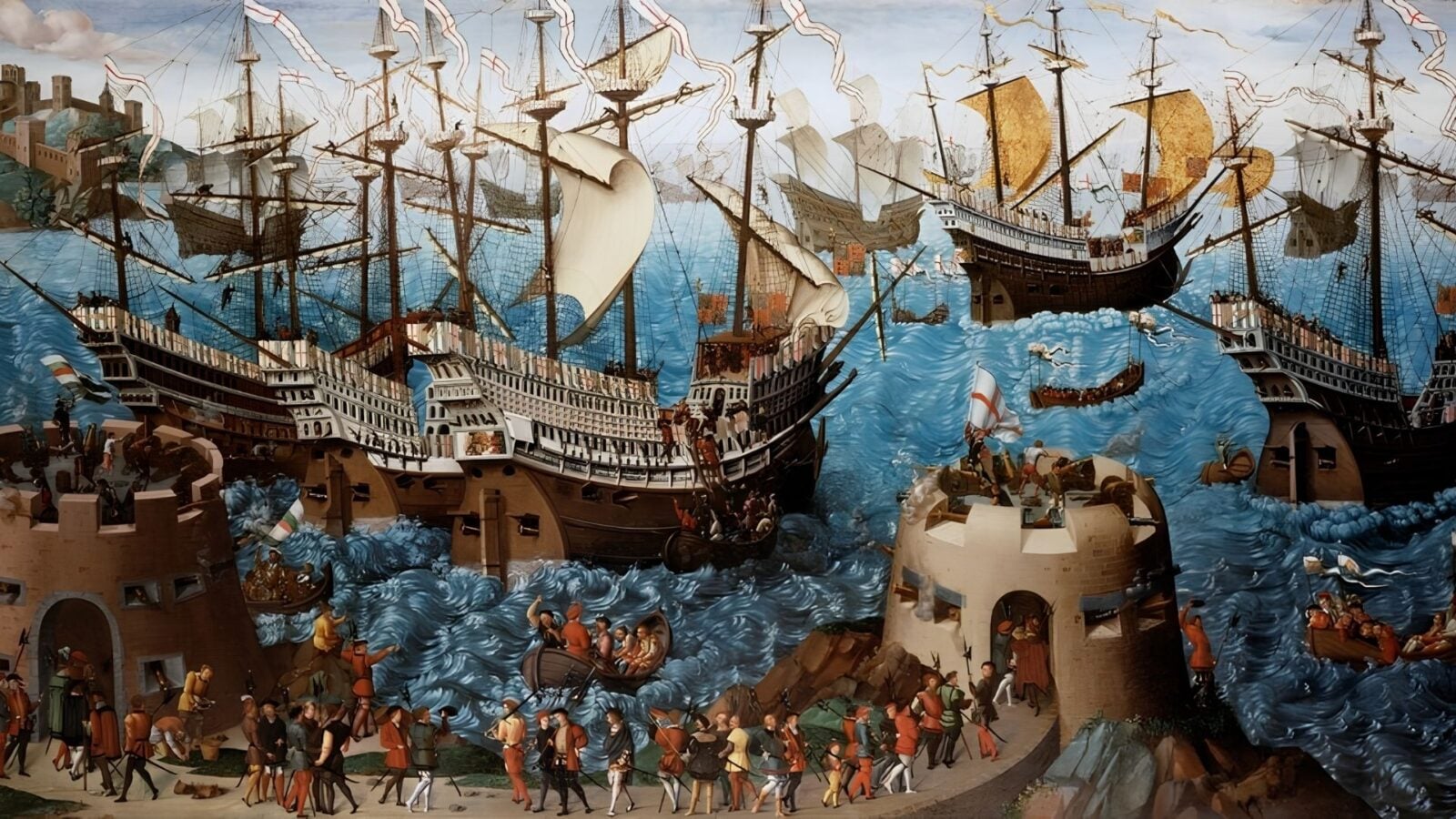 6. Henry VIII And Francis I Threw An Expensive Party For Peace