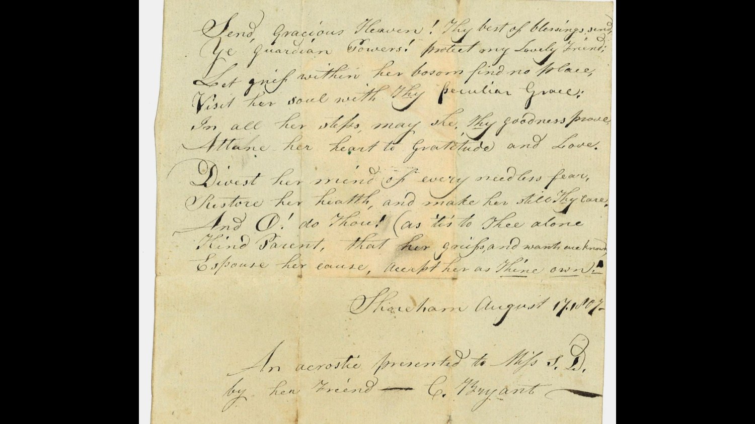 14. Read The First Letter Of Every Line