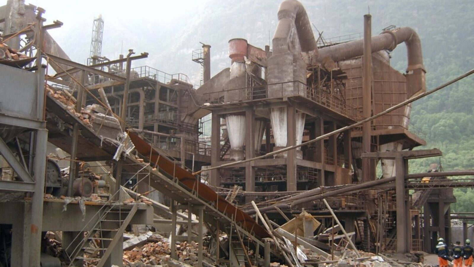 19. Ma Yuanjiang a survécu sept jours enseveli sous les décombres