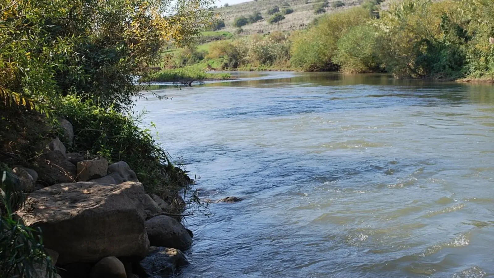 7. The Warrior Bathed In The River Jordan In The Holy Land