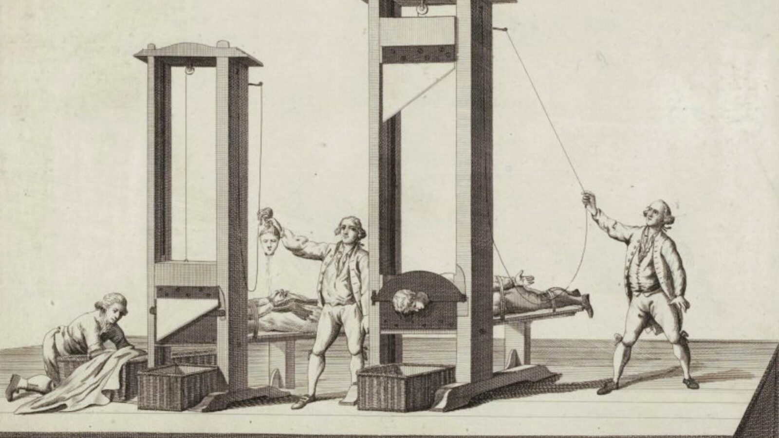 13. Heads Came Straight From The Guillotine