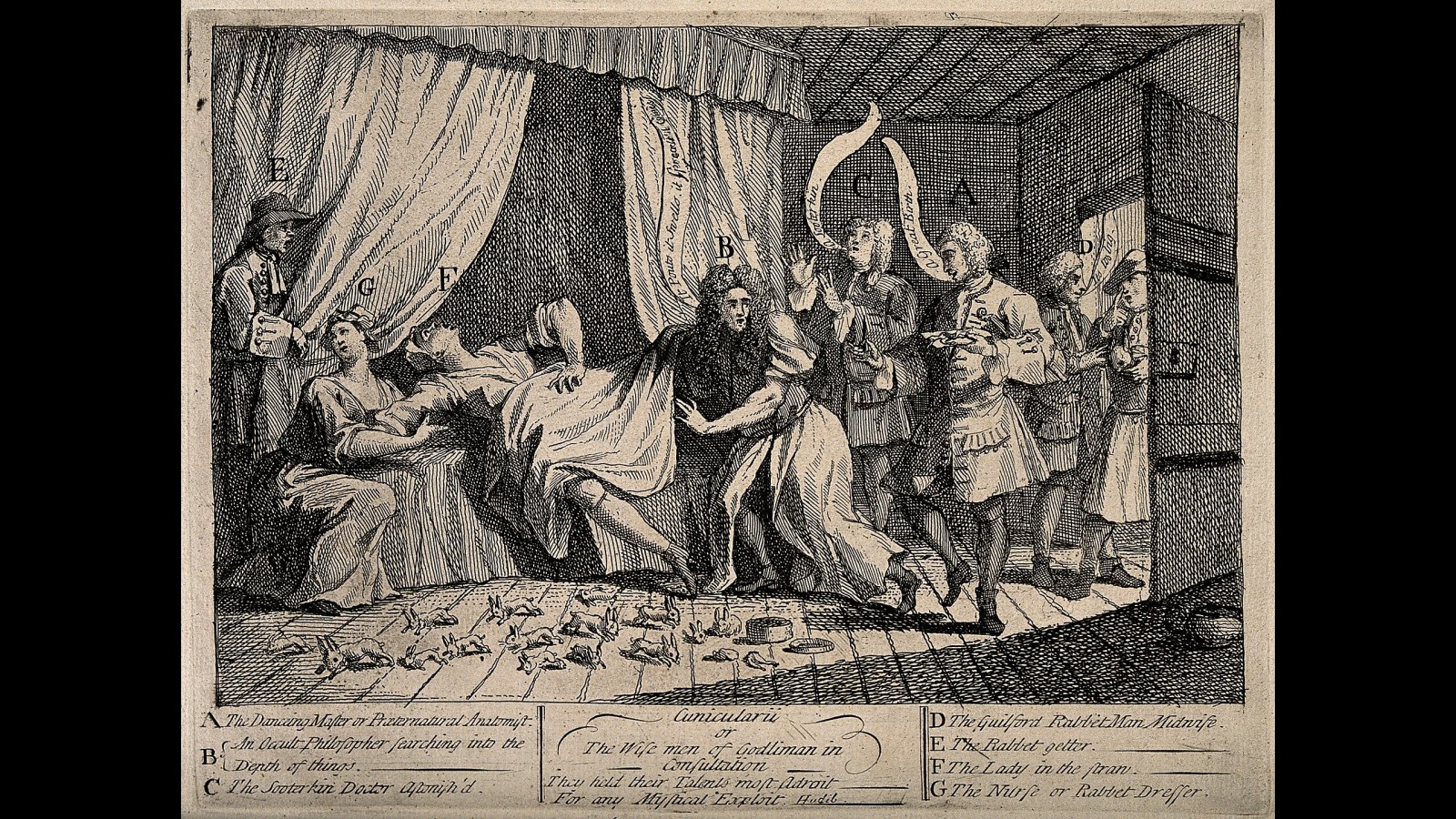 5. Mary Toft Fools Royal Doctors With Dead Rabbits